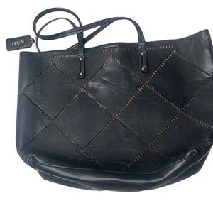 W/212 Black Tote Bag.  